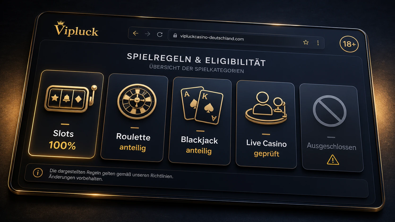 Spielgewichtung und ausgeschlossene Spiele